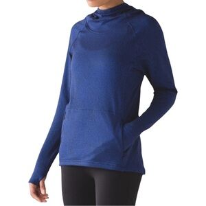 Lululemon Ready To Rulu Hoodie
Running Spray Jacquard Sapphire Blue Black Size 8